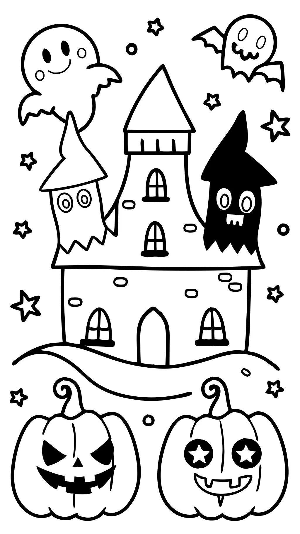 coloriages d’Halloween pour les enfants